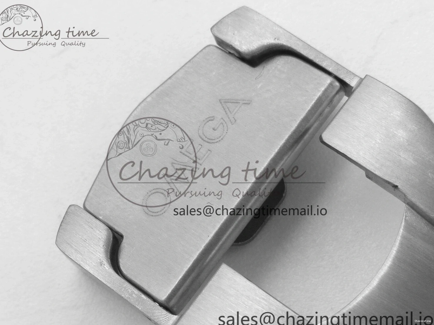 0329 OdorResistant Seamaster 300M Diver Titanium Bronze Gold VSF 1:1 Best Edition Green Dial on Titanium Mesh Bracelet A 7660